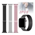 thumbnail image 2 of 3pzs Correa Inoxidable Para Apple Watch Ultra Se 7/6/5/4/3, 2 of 8