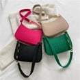 thumbnail image 2 of Bolso de hombro de fieltro para mujer, bolsa subaxilar, diseño de nicho, textura avanzada, axila, media luna, sillín, dermatoglifo, nuevo, 2023 xuanjing unisex, 2 of 2