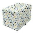 thumbnail image 1 of Moon Dog Crate Cover, Themed Repetitive Doodle Items Pattern with Crescent Planets and Clouds, Easy to Use Pet Kennel Cover Small Dogs Puppies Kittens, 7 Sizes, Multicolor, by Ambesonne, 1 of 6