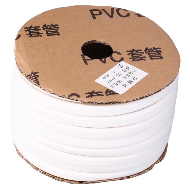 PVC Wire Marker Tube, White Flexible And Hard Wire Universal Tube Printer Accessories For Tube Printer