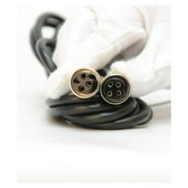 Prime Scales Floor Scale Cable - 4pin to 4pin 15ft Long - Heavy Duty Replacement Cord for Digital Weight Scales - Industrial & Commercial Use