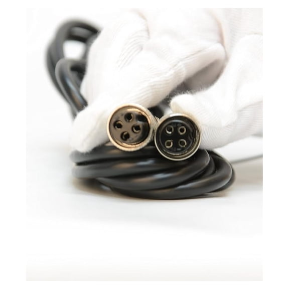 Prime Scales Floor Scale Cable - 4pin to 4pin 15ft Long - Heavy Duty Replacement Cord for Digital Weight Scales - Industrial & Commercial Use