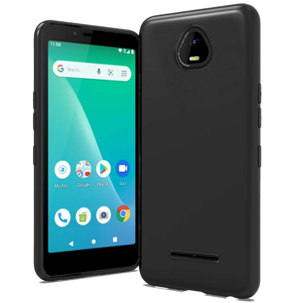 For Boost SCHOK Volt SV55 Premium Hybrid Soft Silicone Gummy TPU Gel