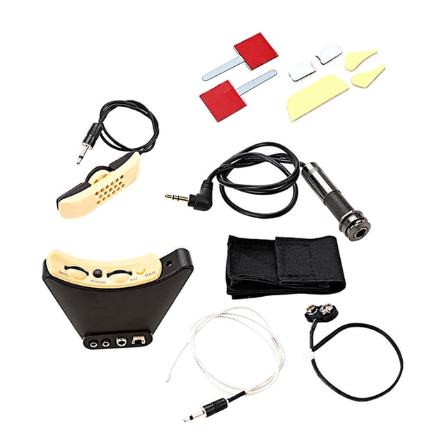 Soidarity Ecualizador de guitarra, pastilla piezoeléctrica, orificio de sonido musical, pieza de repuesto, rendimiento de reproducción, accesorio Accesorios para instrumentos musicales Soidarity OD028171-00