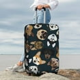 thumbnail image 7 of Susaid Dogs Print Elastic Washable Suitcase Cover with Hidden Zipper, Fits 18-32 Inch Luggage for Protection During Travel-Medium, 7 of 7