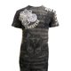 thumbnail image 1 of Royalty Wited Dagger Eagle Emblem Crew Cuello de algodón Moda de algodón Camiseta - Negro Pequeño Made in USA Camiseta de manga corta, 1 of 2