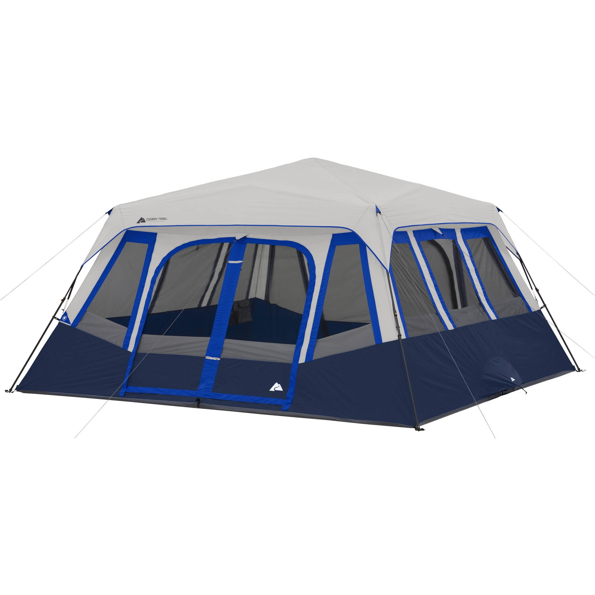 Screened Tents Com Ozark Trail 14 Person 2 Room Instant Cabin Tent