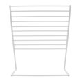 thumbnail image 4 of TFCFL 10 Tier Scarf Display Stand Metal Scarf Holder Organizer Freestanding Scarf Rack, 4 of 27