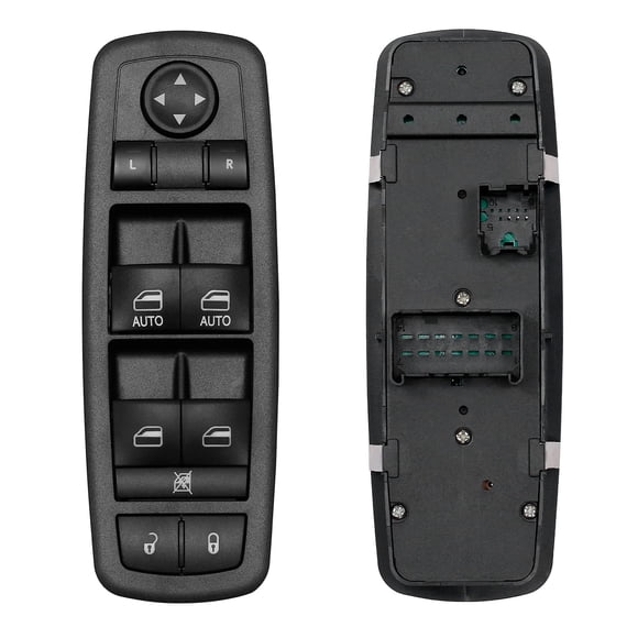 Master Power Window Switch | 3 PINS + 0 PINS Check Required | Replacement for 2012 &acirc;?? 2017 Dodge Grand Caravan, Chrysler Town & Coun