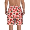 thumbnail image 3 of Naloa Tomatoes Men's Beach Shorts, Surfing shorts, Swim trunks, Quick Dry Swim Trunks for Surfing Beach Fun - Large, 3 of 9