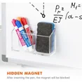 thumbnail image 3 of Magnetic Dry Erase Marker Holder Non-Slip Acrylic Desk Organizer Pen Storage New, 3 of 5