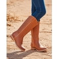 thumbnail image 2 of Bota Vaquera Para Niña Wildcat® Color Marron Larga Estampada cafe 20.5, 2 of 10
