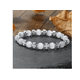thumbnail image 3 of Pulsera Elástica Geométrica  Xtellar Con Cruz De Jade Blanco, 3 of 4
