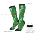thumbnail image 4 of Naloa Pineapples1 Thigh High Socks Extra Long Stretchy Sock Women Over Knee High Opaque Stocking Daily Wear, 4 of 6