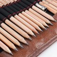 thumbnail image 4 of Professional drawing and sketching set with graphite pencils, charcoals, erasable pencils, cutter and canvas case, 4 of 4