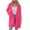 Hot Pink, variant on Coorders Women's Long Cardigans Chunky Sweater Blazer Jackets,Long Sleeve Coats for Women,Women Work Cardigan Jacket Coat ,Women's Plus Pink,Size L