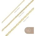 thumbnail image 2 of Jewelry Atelier Gold Chain Necklace Collection - 14K Solid Yellow Gold Filled Cable/Rolo/Pendant Link Chain Necklaces for Women and Men with Different Sizes (2.0mm, 2.7mm, or 3.6mm), 2 of 8