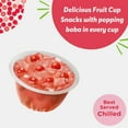 thumbnail image 2 of (4 cups) Joyba Bubble Gel Snack Cup, Strawberry Lemonade, 4.5 oz, 2 of 5