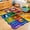 Colorful, variant on ORGOWEL Kids Carpet Play Mat for Playroom Non-Slip Washable Educational Learning Area Rug Cute Animal Carpet for Classroom,Bedroom,Nursery Room,Blue & Green,3'x5'