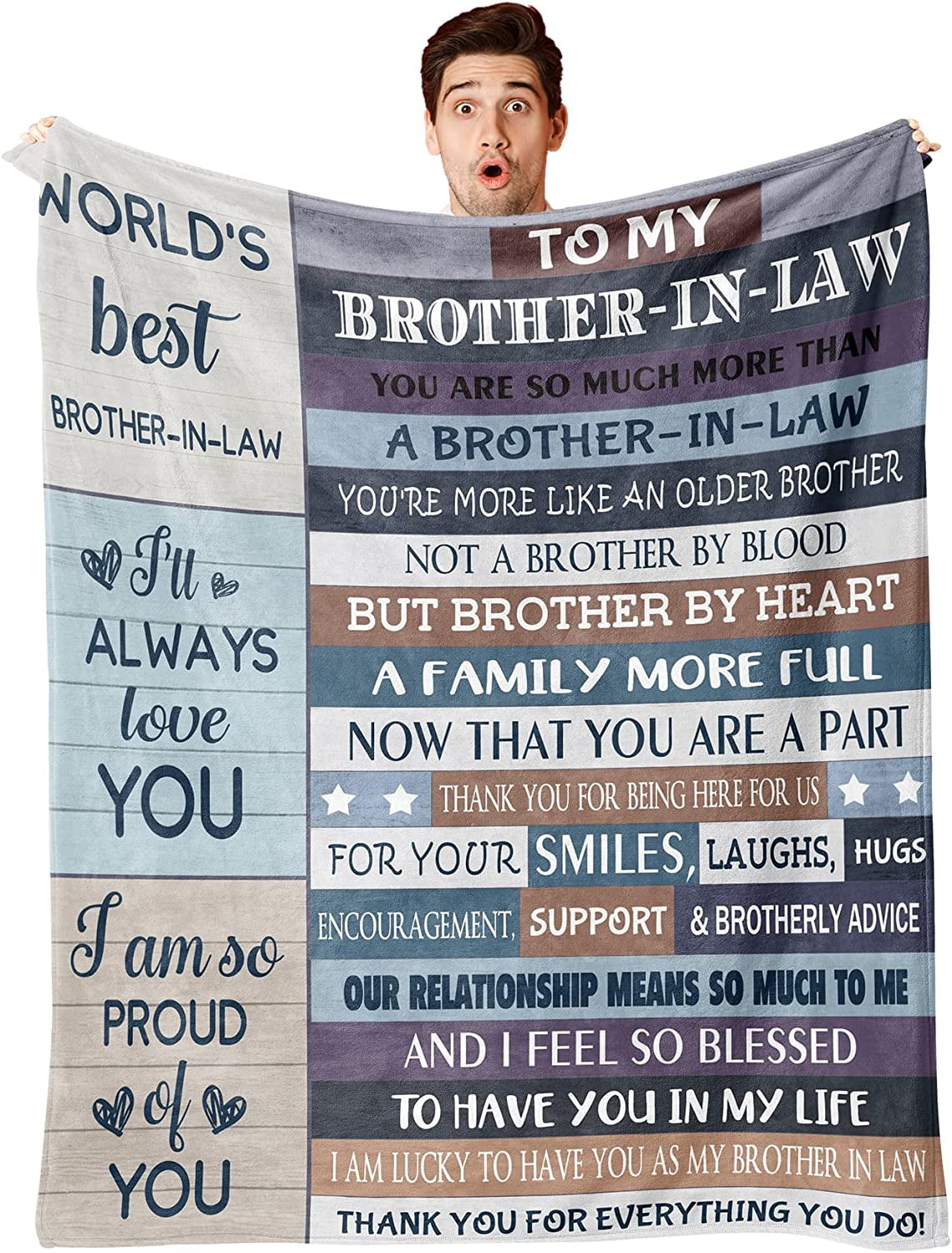 Brother In Law Gift Blanket Brother In Law Birthday Gifts For Brother gift-for-my-brother-in-law-in-law-christmas-gifts-brother-in-law