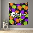 thumbnail image 6 of Splatoon Wall Tapestry Cartoon Poster Wall Hanging Tapestry for College Dorm Living Room Bedroom Decoration 40x60 Inch, 6 of 7