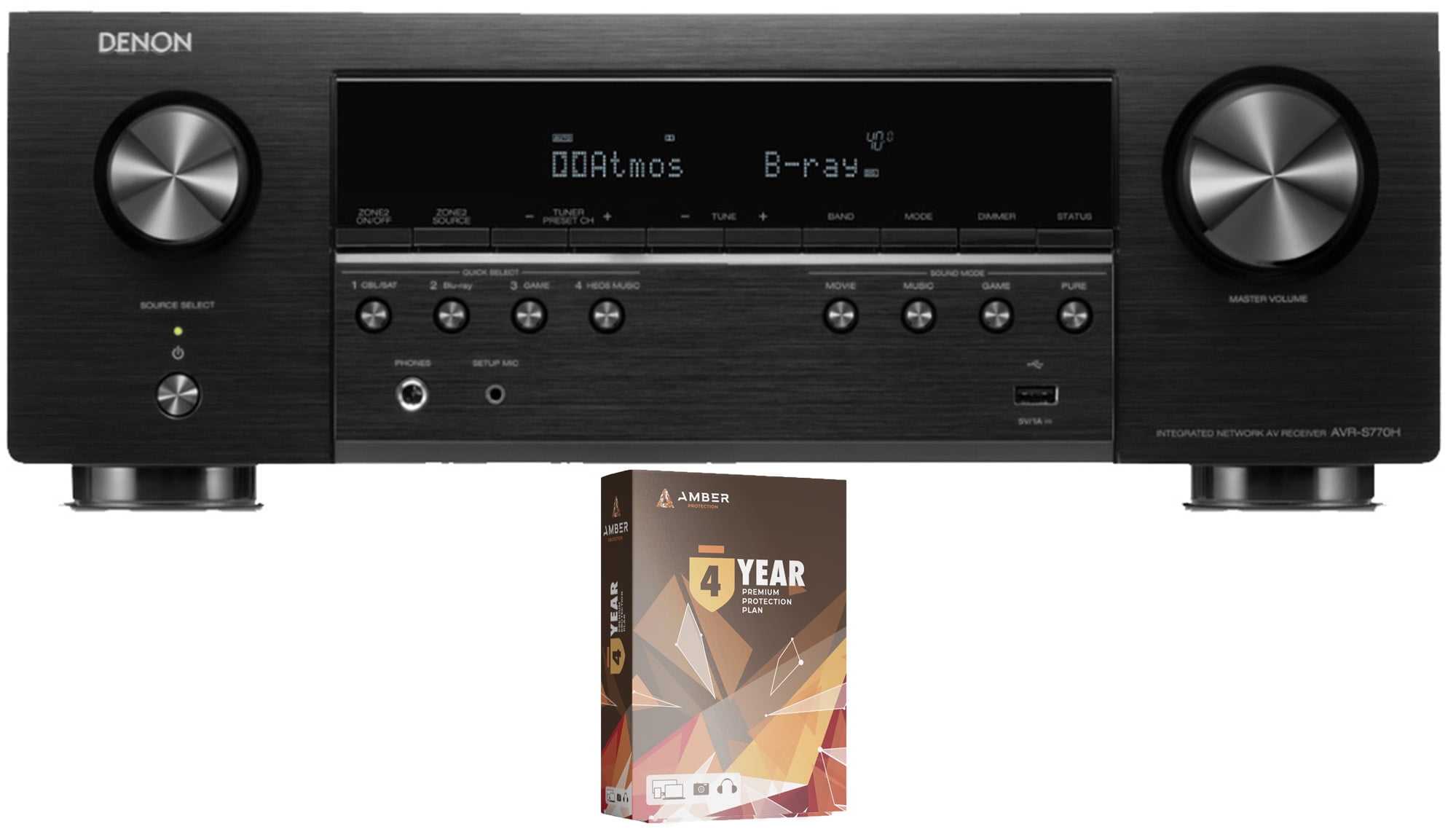 DENON - DENON AVアンプ AVR-X4300H Denon AVR-X4300H - AV network receiver - 11.2 channel