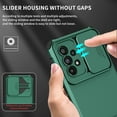 thumbnail image 5 of Jiahe Cover For Samsung Galaxy A53 5G Shockproof Slim Slide Camera Lens Protection Kickstand Hard PC Case Cover,Darkgreen, 5 of 12