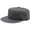 grey, variant on Cotton Dark Flat Top Cadet Hat Sun Visor Army Cap 56-58cm