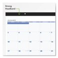 thumbnail image 2 of Desk Pad, 22 x 17, White Sheets, Black Binding, Black Corners, 12-Month (Jan to Dec): 2024 | Bundle of 2 Each, 2 of 4