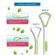 thumbnail image 4 of [Silicona suave] Limpiador de raspador de lengua de 3 piezas, raspador de boca, juego de limpiador avanzado, herramienta de tratamiento de mal aliento, kit eficaz Ormromra HMHZ393, 4 of 7