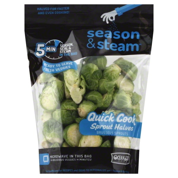 quick cook brussel sprouts 16 oz walmart com