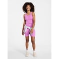 thumbnail image 5 of Weekend Academy Girls Seamless Biker Shorts, Sizes 4-18, 5 of 5