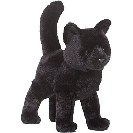 Douglas Midnight Black Cat Plush Stuffed Animal Toy 12