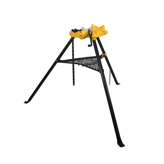 Steel Dragon Tools® 72037 6" Tripod Pipe Chain Vise Stand Model 460 12R 300 700