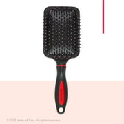 Revlon Paddle Hair Brush with Nylon Bristles, Black