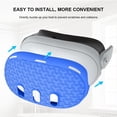 thumbnail image 4 of VR Accessories Set For Meta Quest 3, Includes 7 Pcs: Protective Face Cover, Controller Grips, Headset Cover, Lens Protector, And Shell Cover, 4 of 8