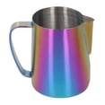 thumbnail image 2 of Colorful Milk Frothing Pitcher, Beautiful Appearance 22oz Milk Frothing Pitcher  For Kitchen, 2 of 8