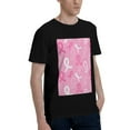thumbnail image 2 of Bingfone Breast Cancer Awareness (3) Men'S Loose Fit Short-Sleeve Pocket T-Shirt, 2 of 7