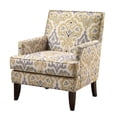 thumbnail image 2 of Track Arm Club Chair for Home | Adds a Sharp Touch to Rooms | Birch Expresso Legs and Polyester Material | Offers Exceptional Comfort with High - Density Foam, 2 of 3
