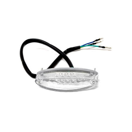 Ducati Monster Tail Light Krator Custom LED Taillight License Plate Brake Light For Ducati Monster 696 750 848 851 900 1000 ()