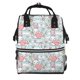 thumbnail image 1 of Disketp Cute Rabbit And Heart Mochila de Pañales de Gran Capacidad con Múltiples Bolsillos, Mochila de Viaje Multifuncional para Bebé, Unisex, Moderna y Resistente, 1 of 6