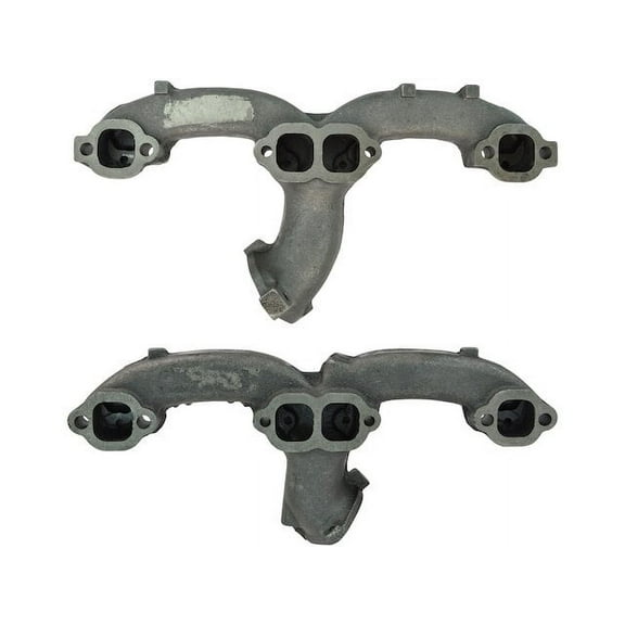 Exhaust Manifold Set 2 Piece Set - Compatible with 1970 - 1972 Chevy Blazer RWD 1971