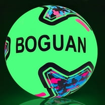 Soccer Ball Kid Size 3 - Glow in The Dark Kids Soccer Balls -With Pump and Ball - Indoor/Outdoor Light Up Traning Ball - Perfect Toddler Gift for Youth Kids