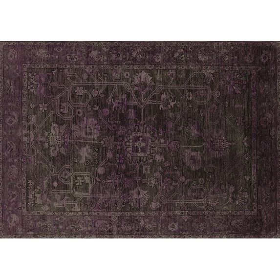 Ahgly Company Indoor Rectangle Persian Brown Bohemian Area Rugs, 4' x 6'