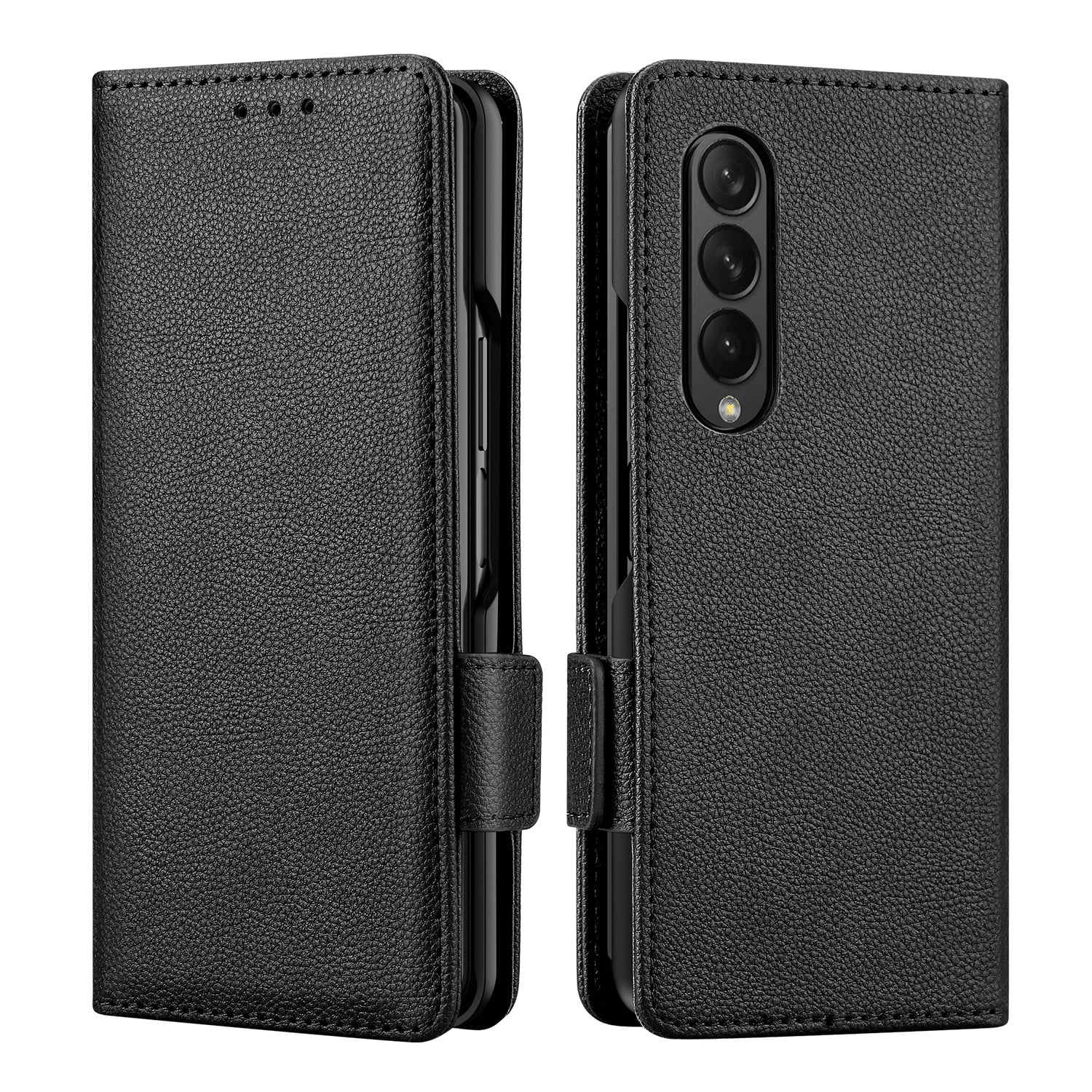 Elegant Choise Phone Case for Samsung Galaxy Z Fold 4 5G Leather Wallet