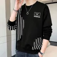 thumbnail image 2 of Camiseta con gráfico de jersey para hombre, nueva camiseta de rock para hombre, corte regular, algodón, sudaderas vintage de los años 90, divertidas camisetas de diseñador social, 2 of 5