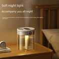 thumbnail image 4 of Humidificador de aire para el hogar, luz y sonido, 2 l, gran capacidad, atomizador, para mujeres embarazadas, bebés, dormitorio, oficina, escritorio, humidificador grande, 4 of 5