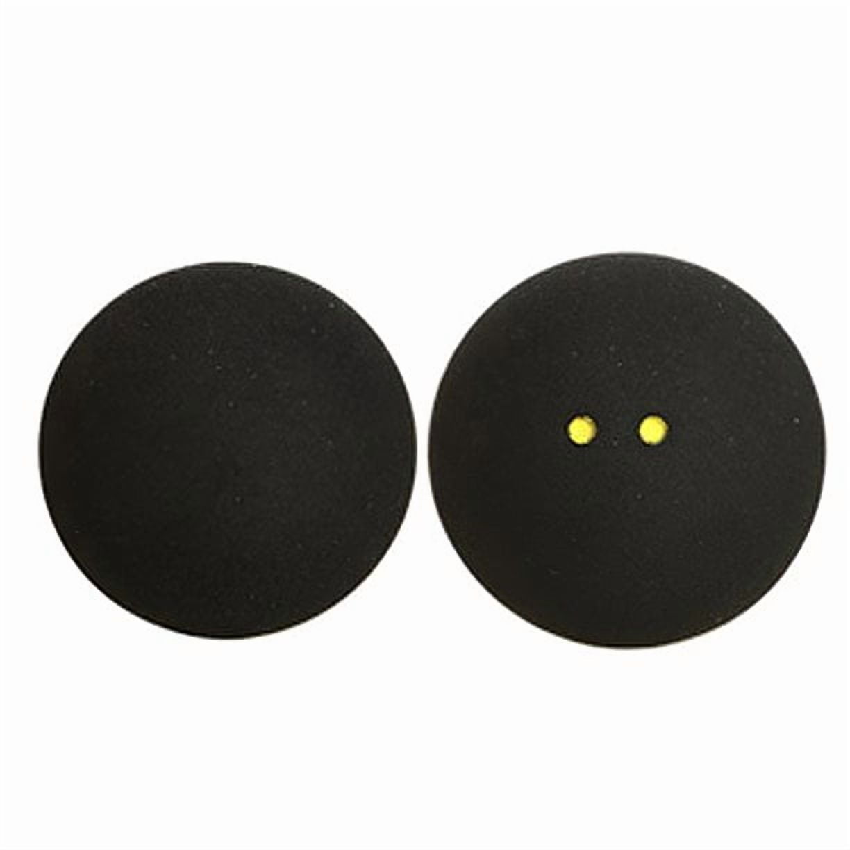 Professional Training Squash Balls, Two-Yellow Dots Low Speed Racket Balls For Unisex Experienced Players, Set Of 2, Enhanced Outdoor Sports Experience