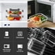 thumbnail image 3 of BAYZZ Juego de 10 Recipientes de Vidrio para Alimentos de 650 ml con Tapa Hermética, 3 of 6