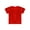 Red, variant on iiniim Girls Boys Shiny Metallic Short Sleeve T-Shirt Hip Hop Jazz Dance Performance Festival Party Top Shirt Blouse